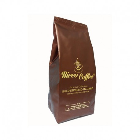 Кофе молотый Ricco Coffee Gold Espresso Italiano 250 гр