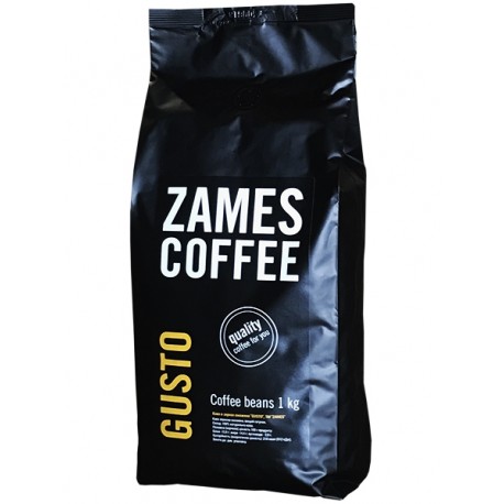  Кофе в зернах ZAMES Gusto 1000 гр