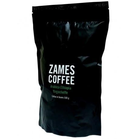 Кофе в зернах ZAMES COFFEE Arabica Ethiopia Yirgacheffe 500 гр