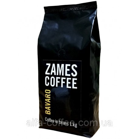 КОФЕ В ЗЕРНАХ ZAMES COFFEE BAVARO 1000 гр