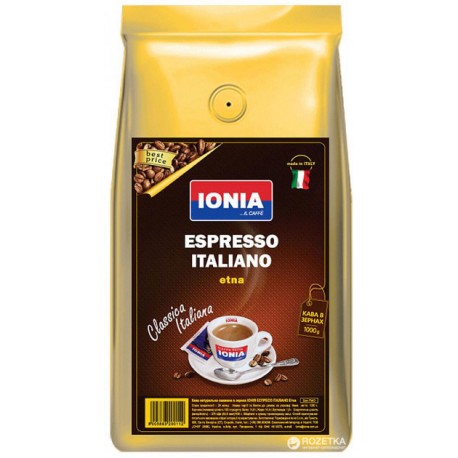 Кофе в зернах Ionia Espresso Italiano Etna 1000 гр