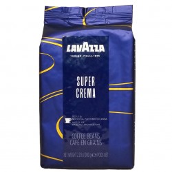 Кофе Lavazza Super Crema в зернах 1000 г(Италия)