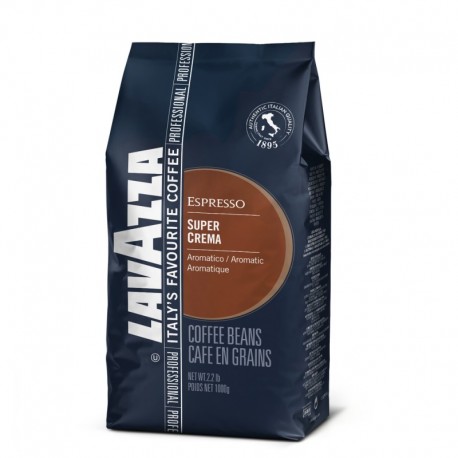 Кофе Lavazza Super Crema 1 кг зерновой