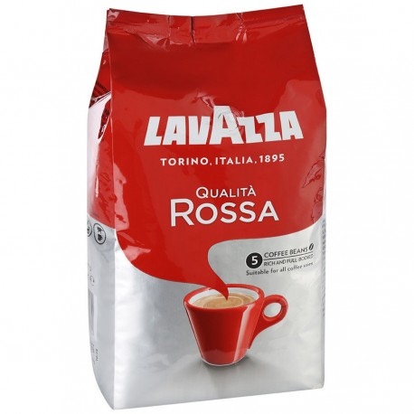 Кофе Lavazza Qualita Rossa 1 кг зерновой (Италия)